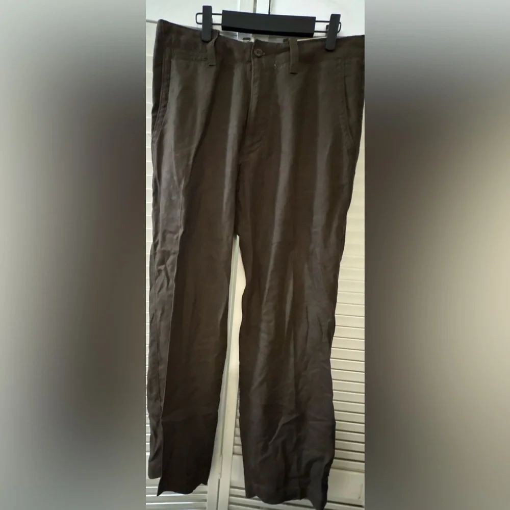 100% linen Banana Republic Cream 100% linen pants